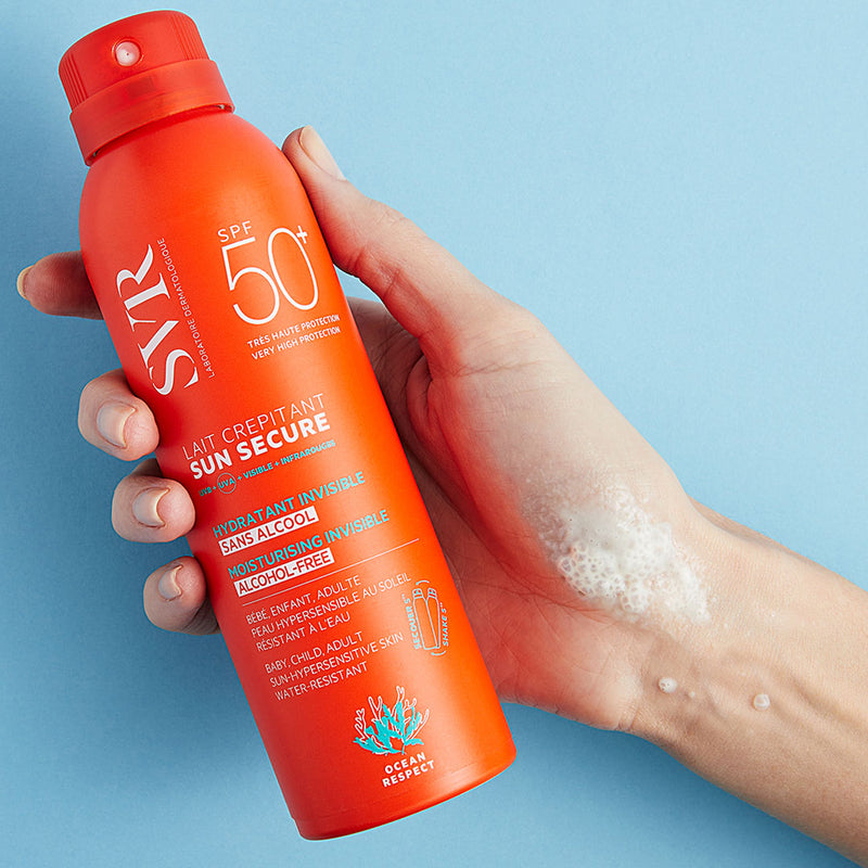 Sun Secure Lait Crepitant- Bruma de leche