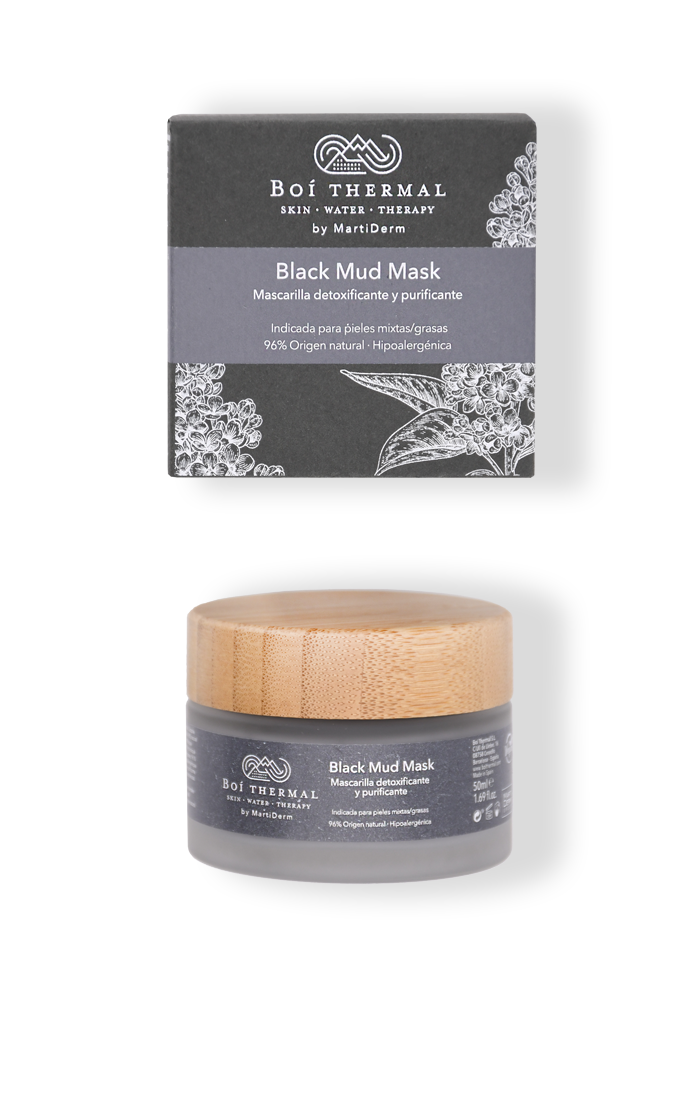 Boí Thermal Black Mud Mascarilla Detoxificante y Purificante 50ml