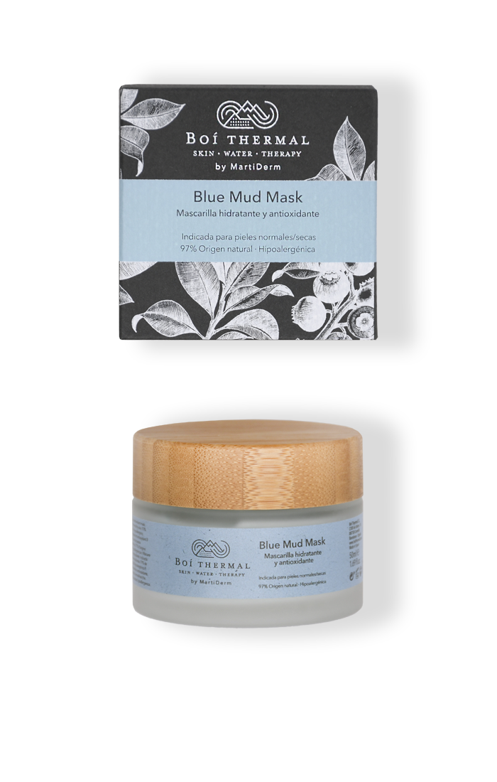 Boí Thermal Blue Mud Mascarilla Hidratante y Antioxidante 50ml