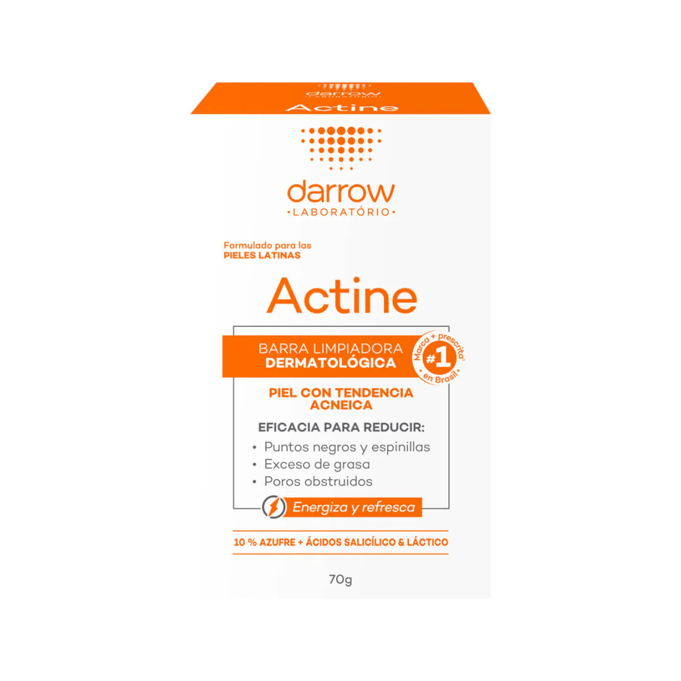 Actine Barra Dermolimpiadora 70g