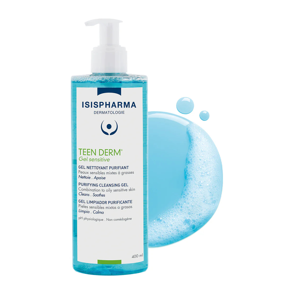 Teen Derm Gel Sensitive 400ml