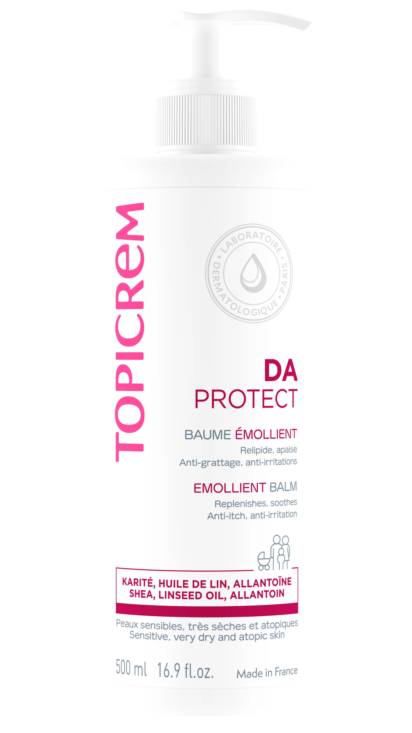 DA Protect Topicrem -Bálsamo Emoliente - 500 ml