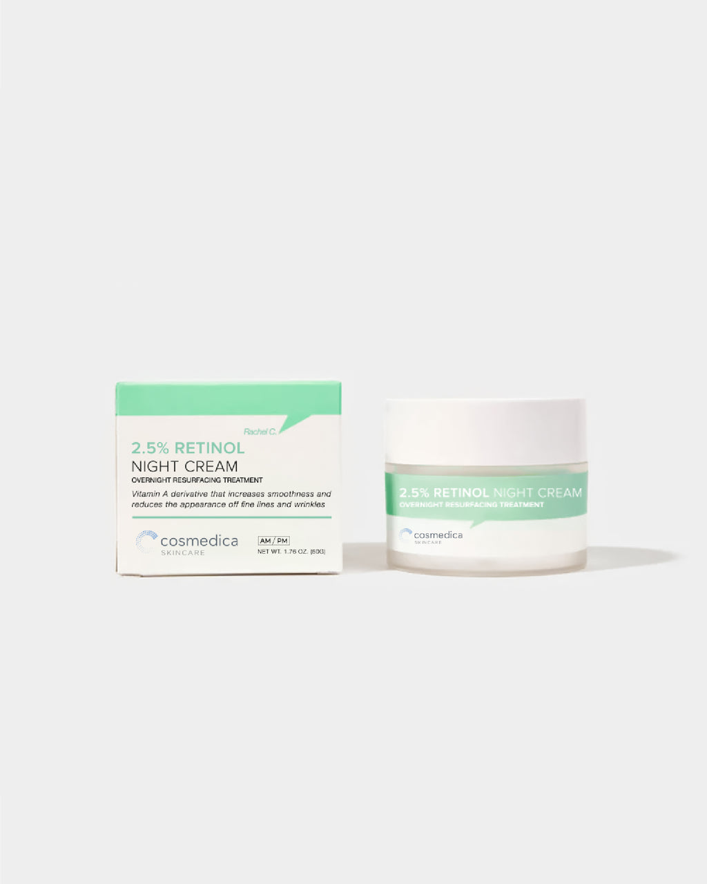 Crema de noche Retinol al 2.5% Cosmedica 50g