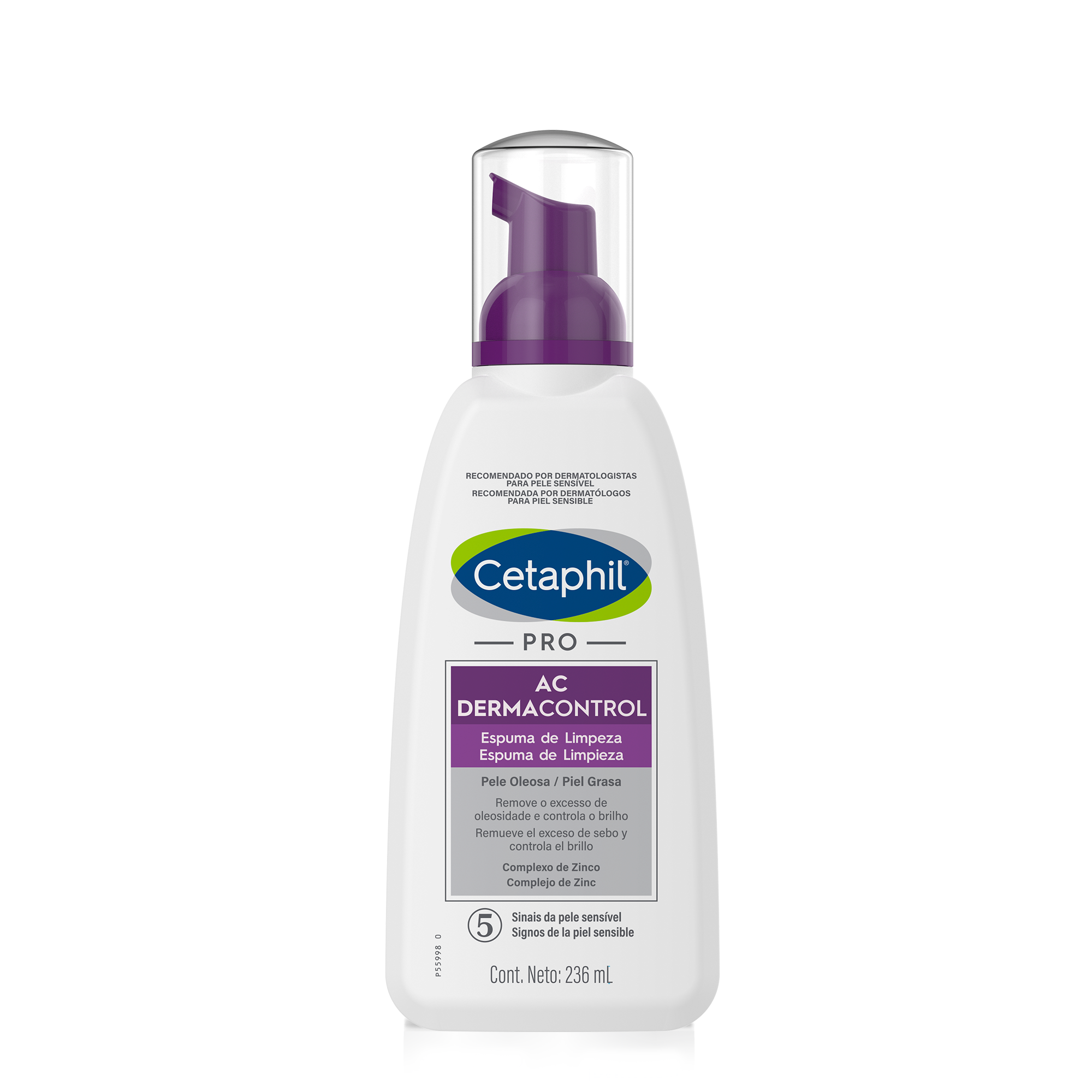 Cetaphil Pro AC Dermacontrol Espuma 236ml
