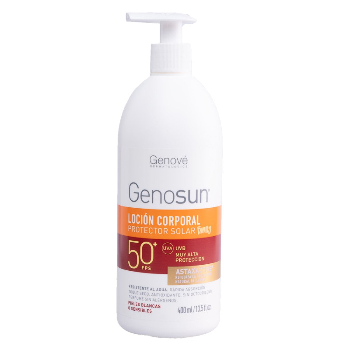 Genosun Protector Solar Family Loción FPS50+ 400ml