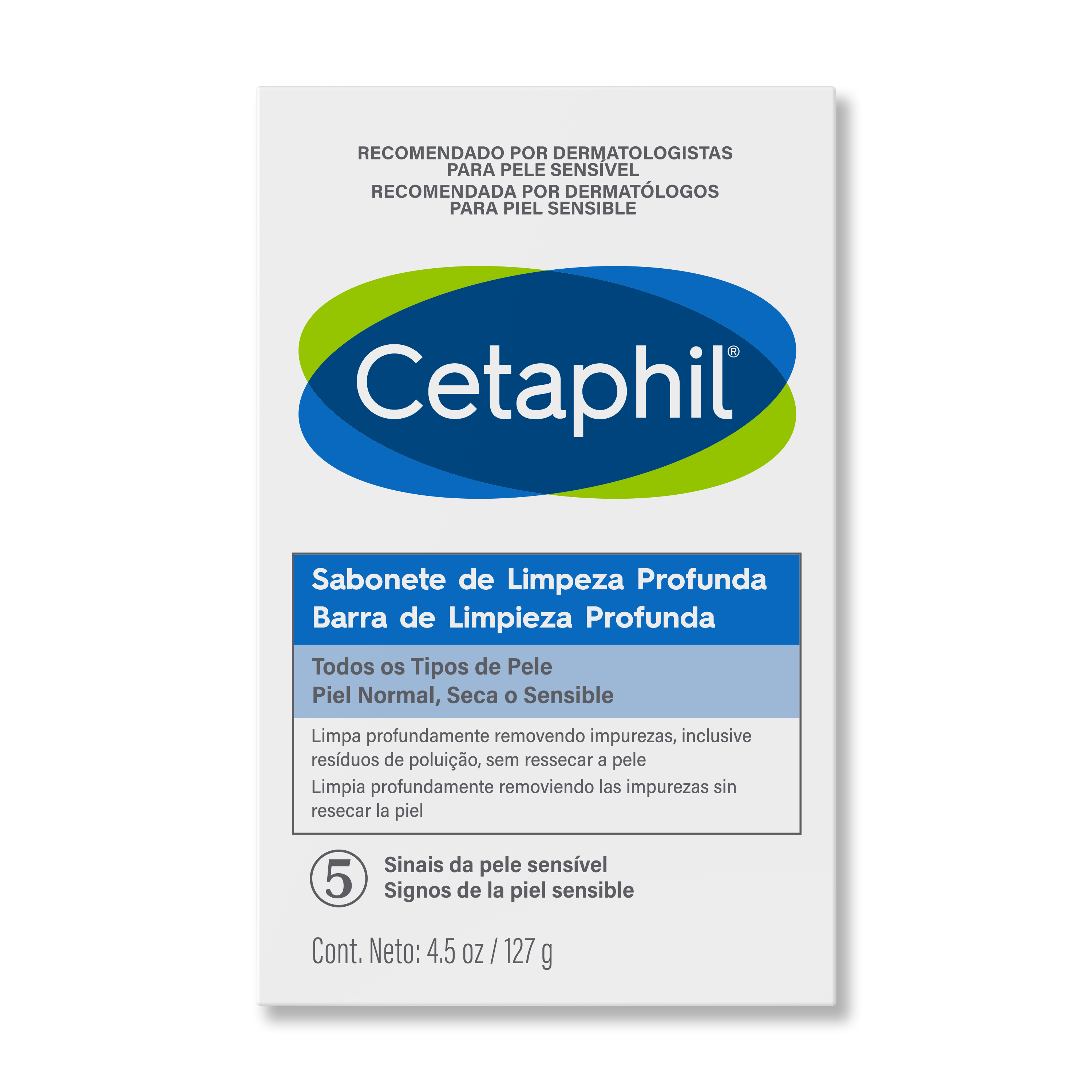 Cetaphil Barra de Limpieza Profunda 127g
