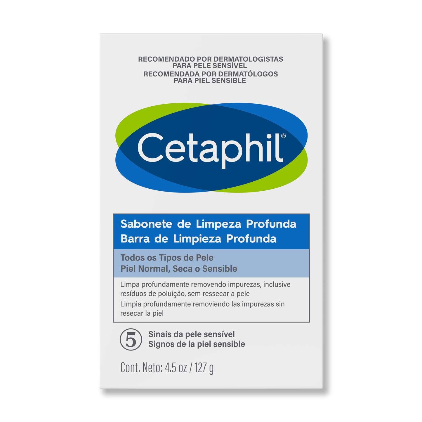 Cetaphil Barra de Limpieza Profunda 127g
