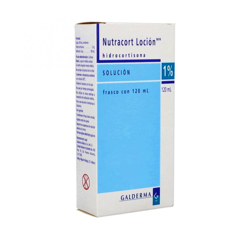 Nutracort Loción 1% (Hidrocortisona) 120ml