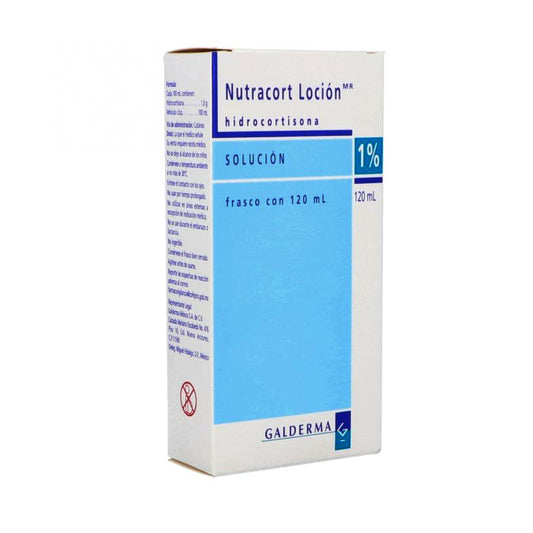 Nutracort Loción 1% (Hidrocortisona) 120ml