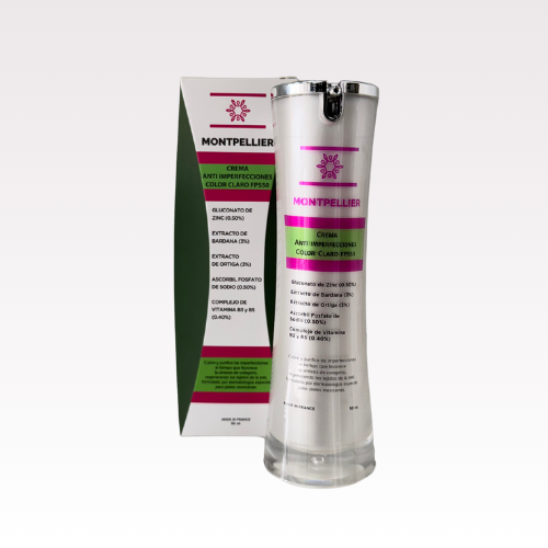 CREMA ANTI IMPERFECCIONES COLOR CLARO FPS 50
