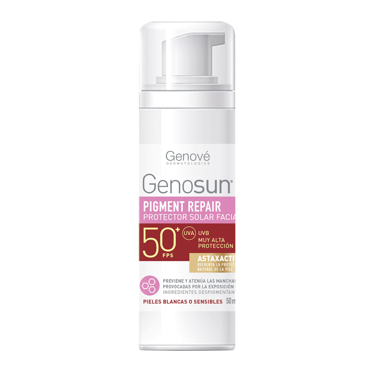 Genosun Protector Solar Facial Pigment Repair SPF50+ 50ml