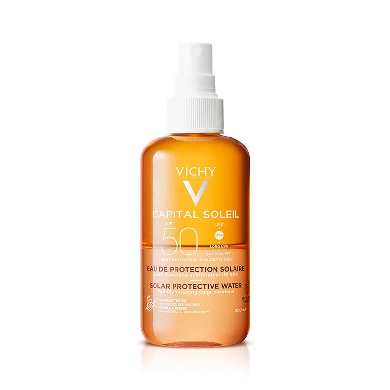 Capital Soleil SPF50+ Agua de protección solar 200ml