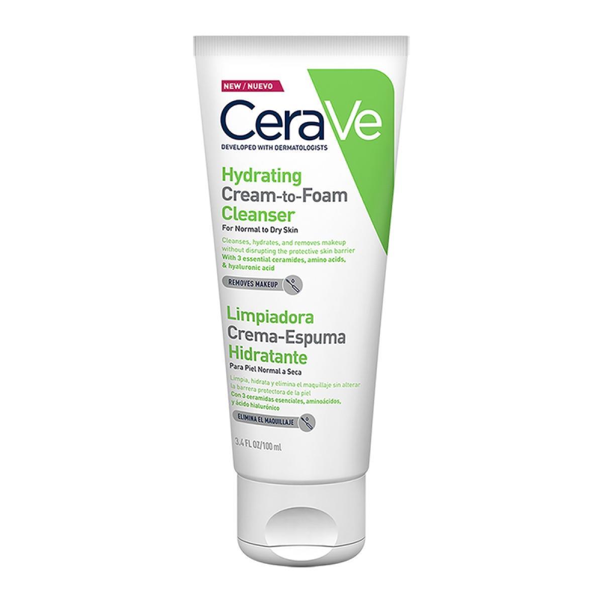 Cerave Limpiadora Crema-Espuma Hidratante 100ml
