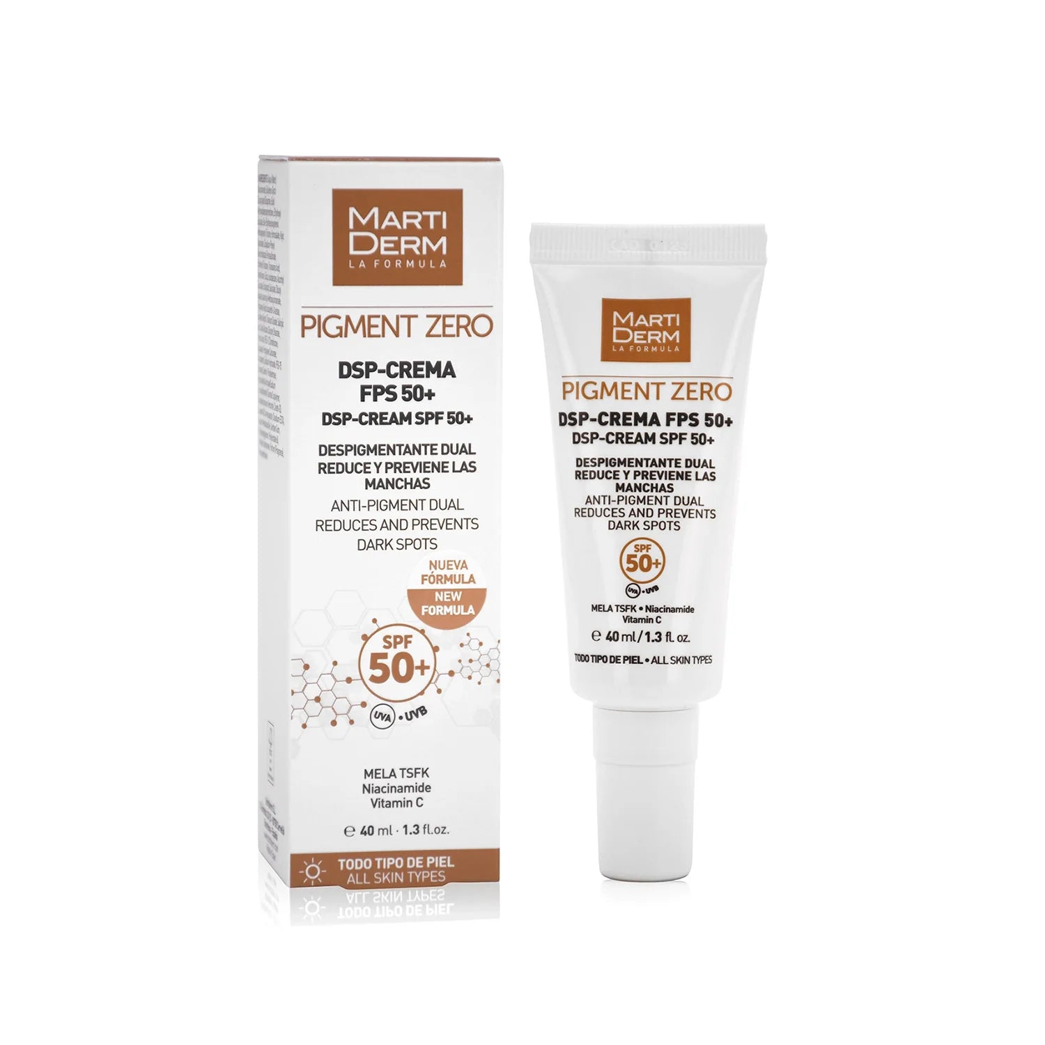 Pigment Zero DSP-Crema FPS50+ 40ml