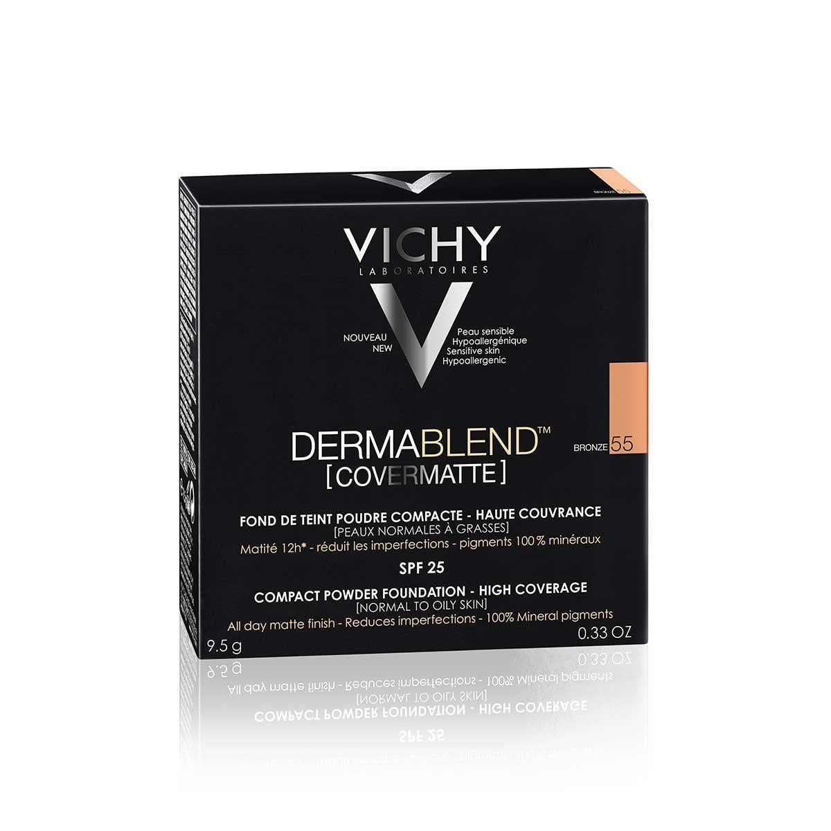 Dermablend Covermatte Compacto SPF25 Tono Bronze/55 9.5g