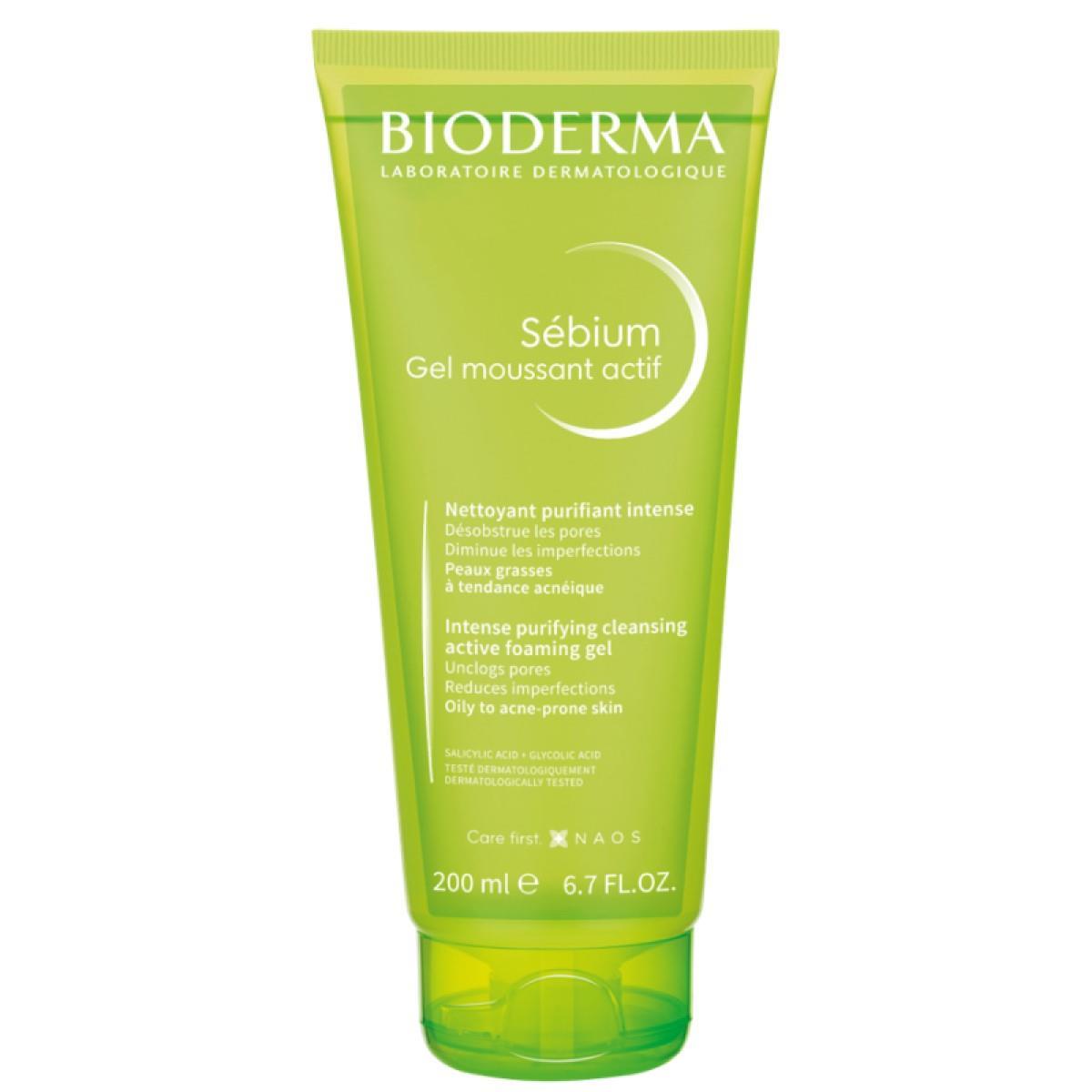 Sébium Gel Moussante Actif 200ml
