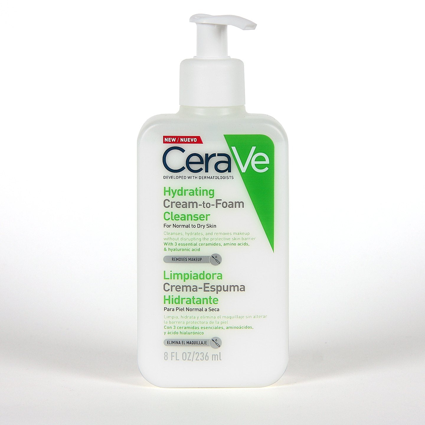 Cerave Limpiadora Crema-Espuma Hidratante 236ml