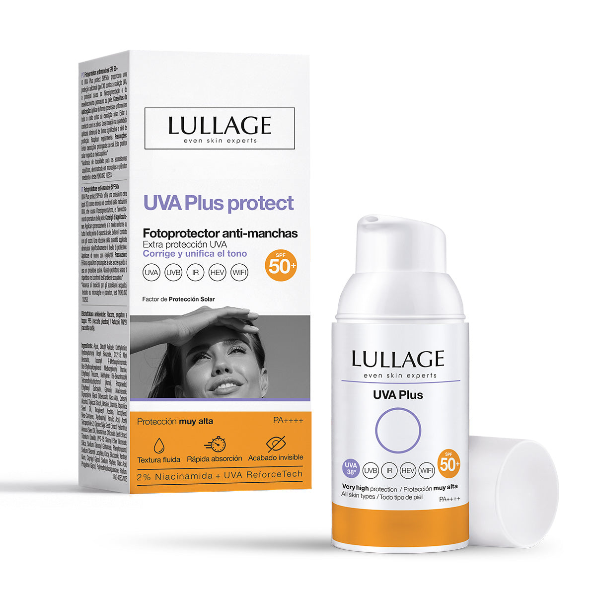 Fotoprotector Antimanchas UVA Plus Protect SPF50+