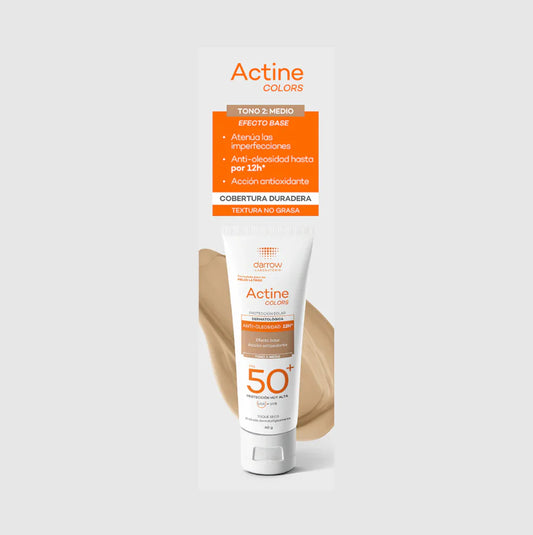 Actine Colors Tono 2 Medio SPF50+