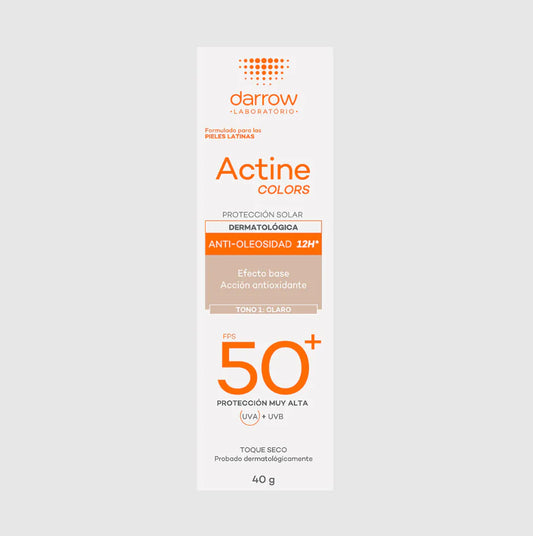 Actine Colors Tono 1 Claro SPF50+