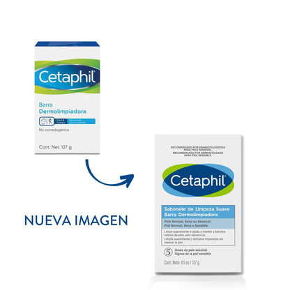 Cetaphil Barra de Limpieza Suave 127g