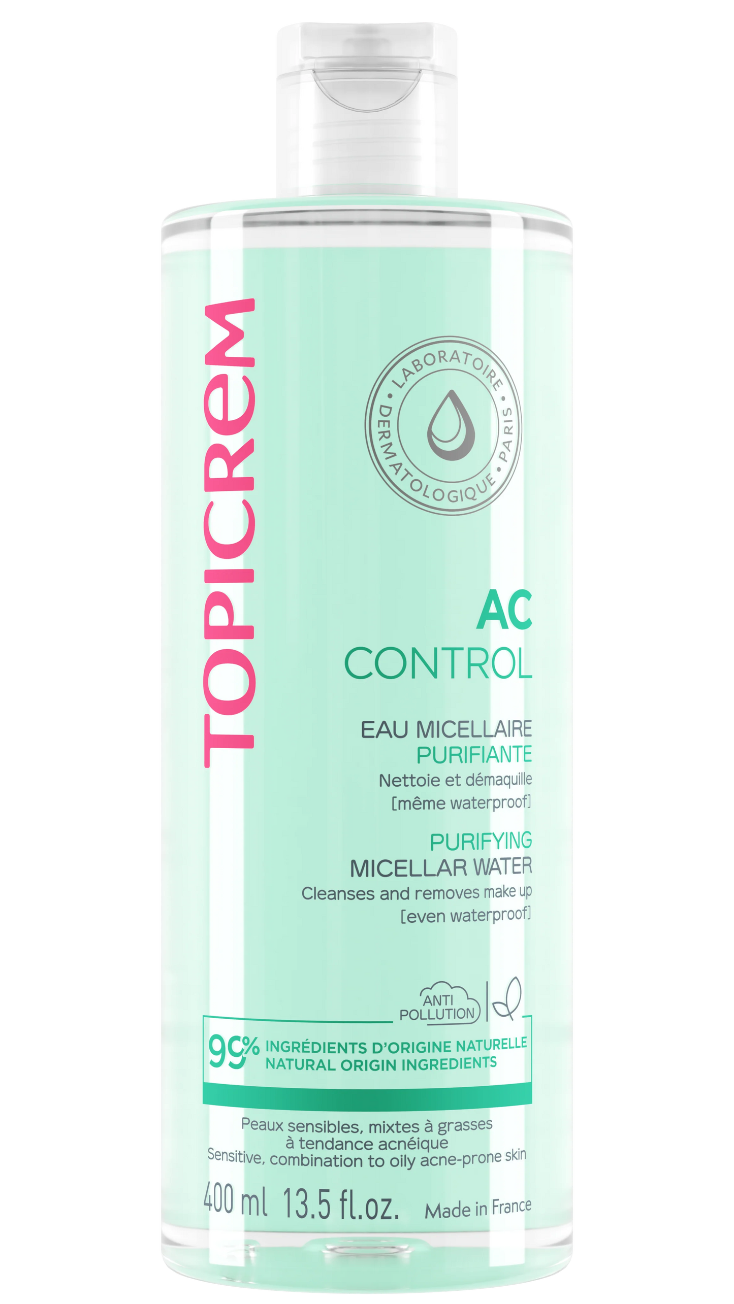 Topicrem - Agua Micelar Purificante - 400 ml