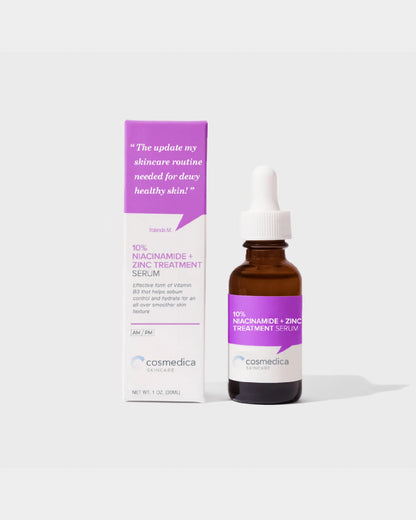 Suero de Niacinamida al 10% + Zinc Cosmedica