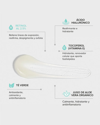 Suero de Retinol al 2.5% Cosmedica