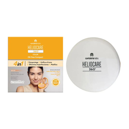 Heliocare 360º Oil-Free Compact Spf 50+ Beige