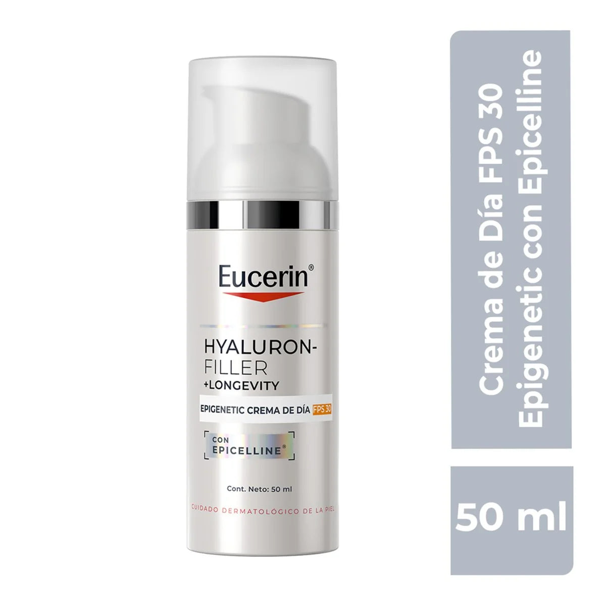 Eucerin Hyaluron-Filler +Longevity Epigenetic Crema de Día FPS 30 50 ml