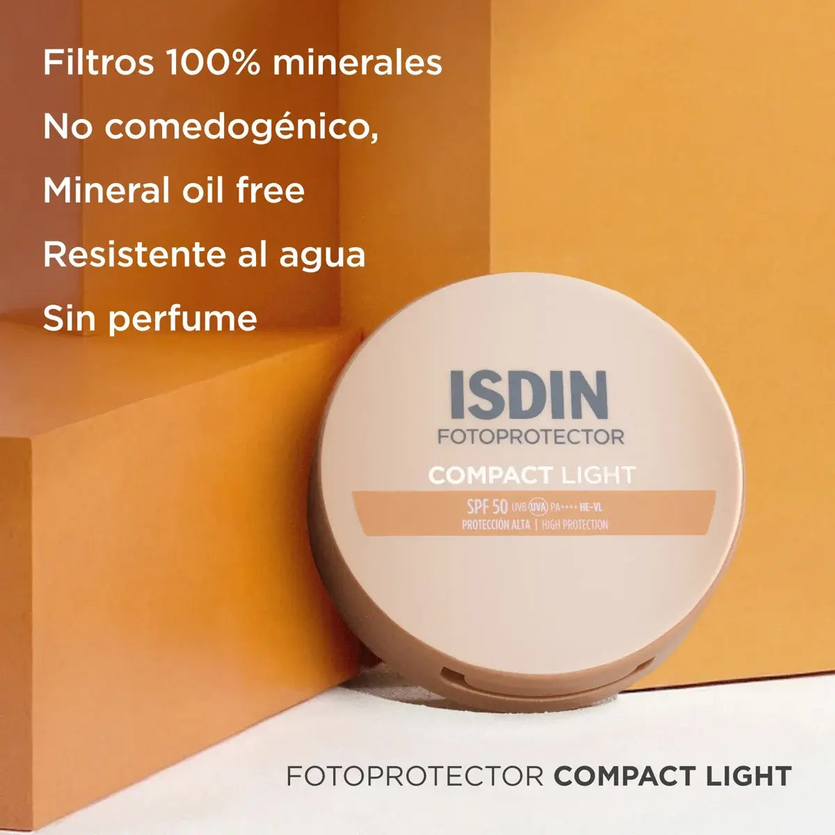 ISDIN Fotoprotector Compacto Tono Light SPF50