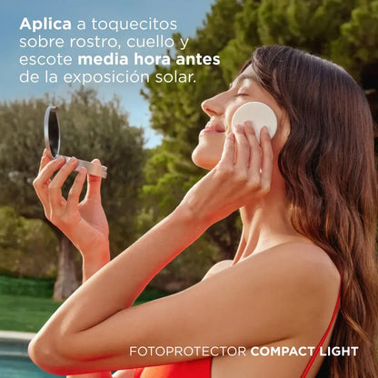 ISDIN Fotoprotector Compacto Tono Light SPF50