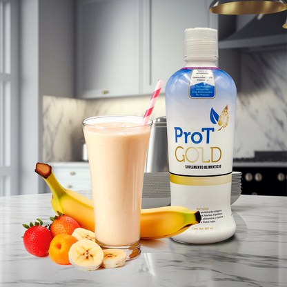 ProtGOLD. Berry Flavor sugar-free proteína líquida. 30 oz (887 ml)