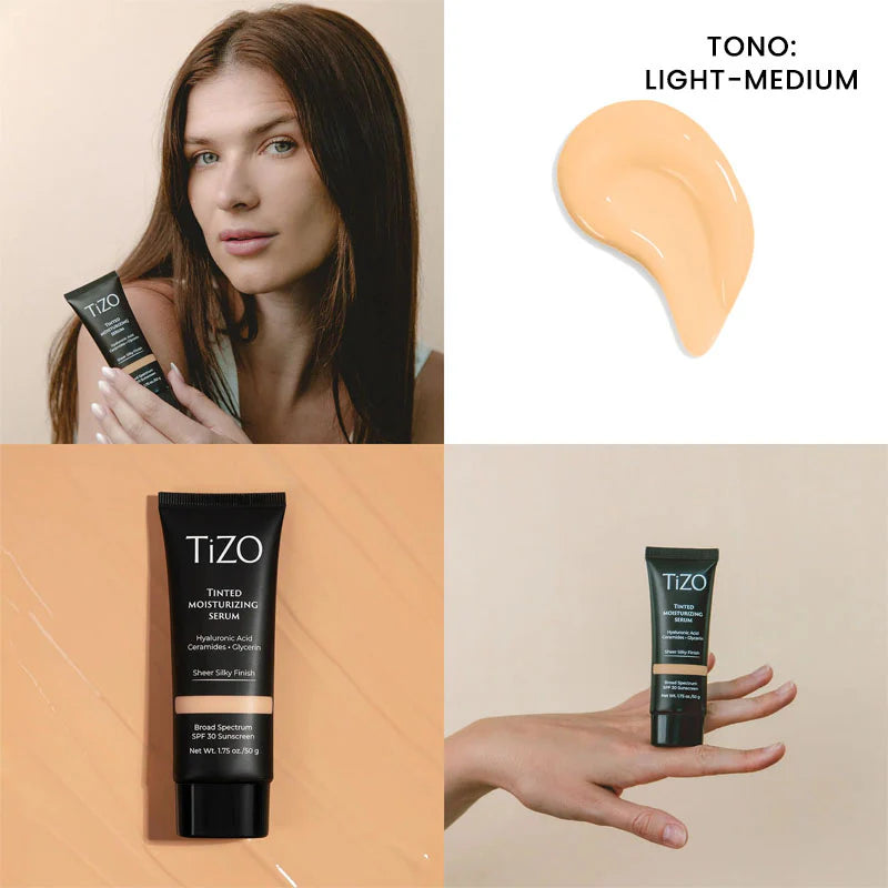 TIZO TINTED MOISTURIZING SERUM SPF 30 50gr