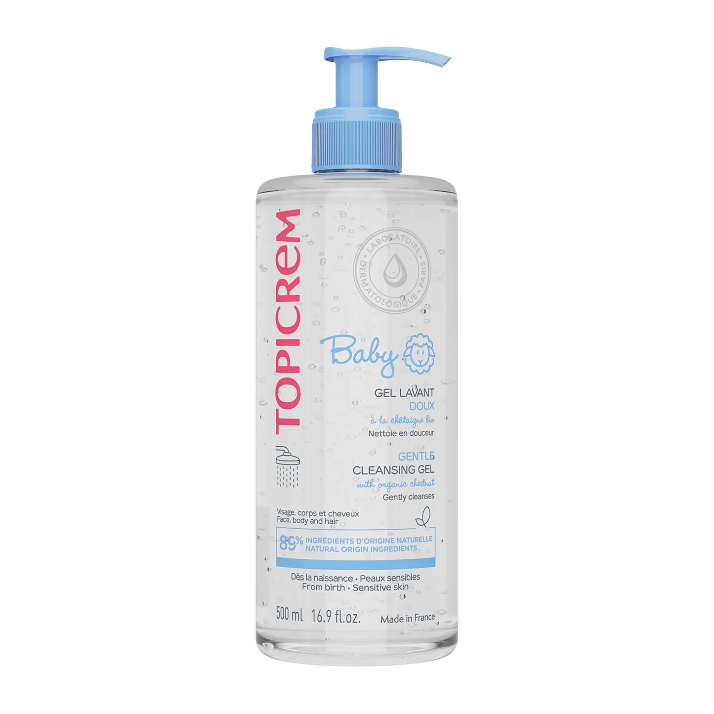 Topicrem -Bebé Gel Limpiador Suave - 500 ml