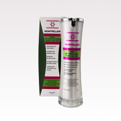CREMA ANTI IMPERFECCIONES COLOR CLARO FPS 50