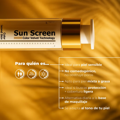 FrezyDerm Sun Screen Color Velvet Face SPF 50+