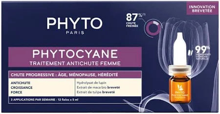 PhytoCyane-Woman Caída Progresiva Ampolletas
