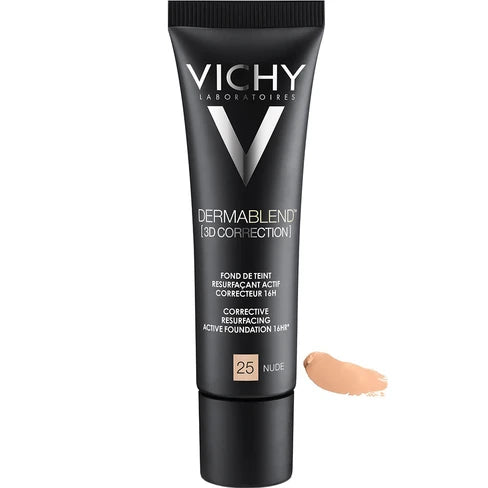 Dermablend Fluido (3D CORRECTION) SPF19 PA++++ 4 tonos