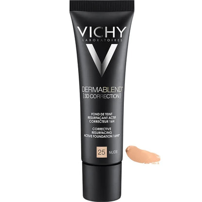 Dermablend Fluido (3D CORRECTION) SPF19 PA++++ 4 tonos