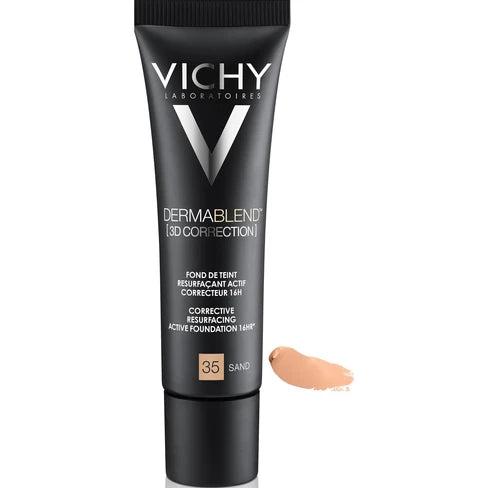 Dermablend Fluido (3D CORRECTION) SPF19 PA++++ 4 tonos