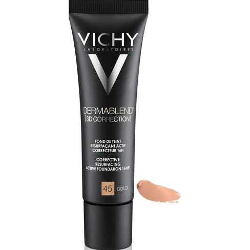Dermablend Fluido (3D CORRECTION) SPF19 PA++++ 4 tonos