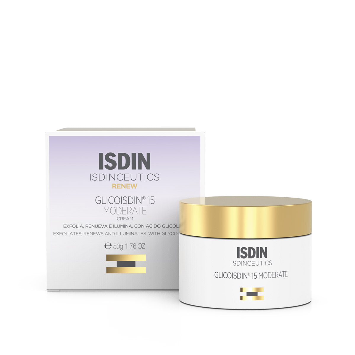 Glicoisdin 15 Moderate Crema 50g