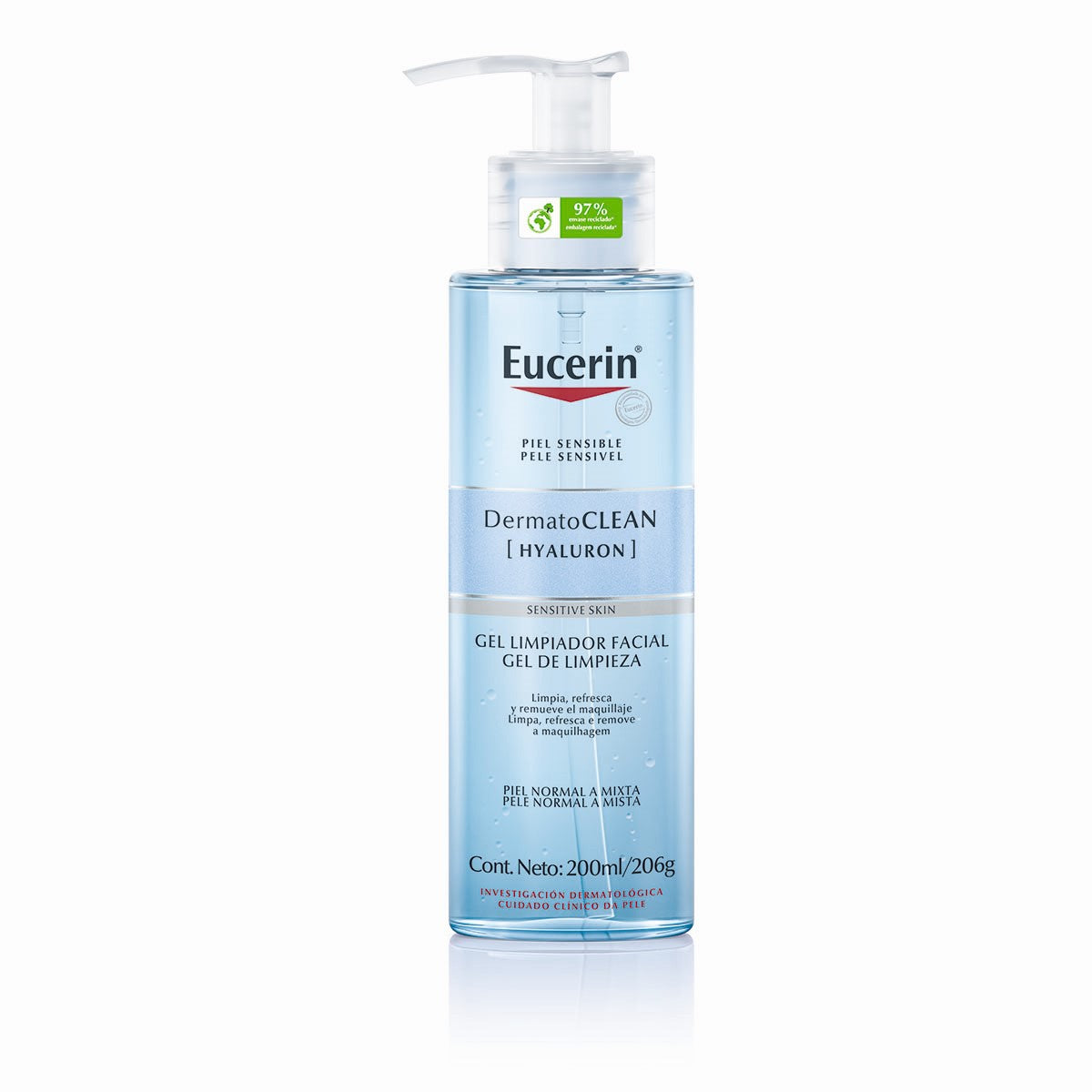 Dermatoclean [Hyaluron] Gel Dermolimpiador 200ml