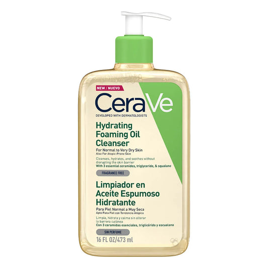 Cerave Limpiador Aceite Espumoso 473ml