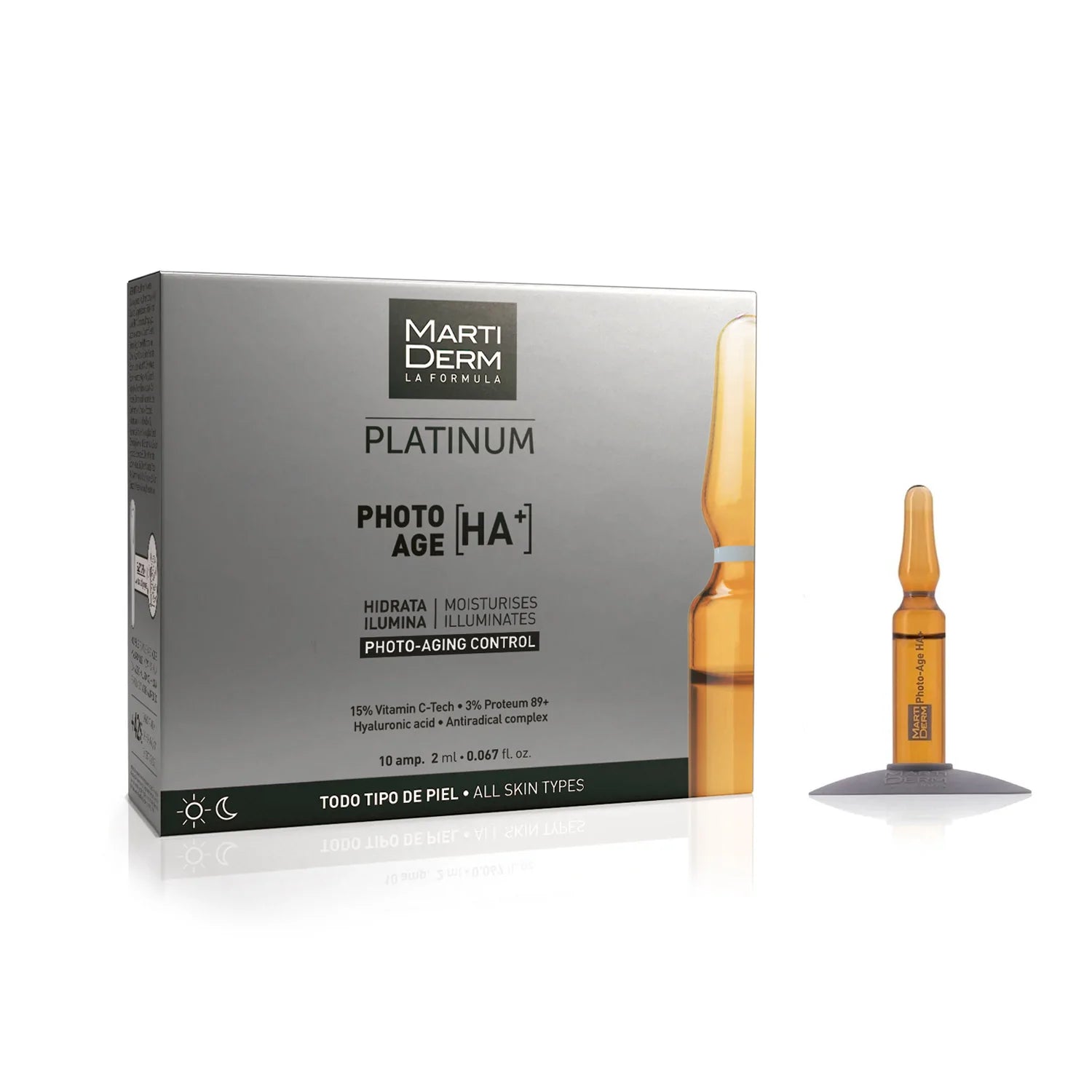 Platinum PhotoAge [HA+] Ampolletas 10x2ml