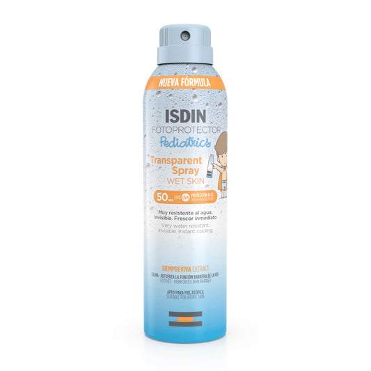 Fotoprotector Pediatrics Spray Transparente Wet Skin 200ml