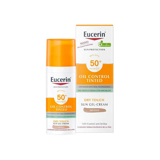Sun Face Oil Control Tono Medio FPS50+ 50ml